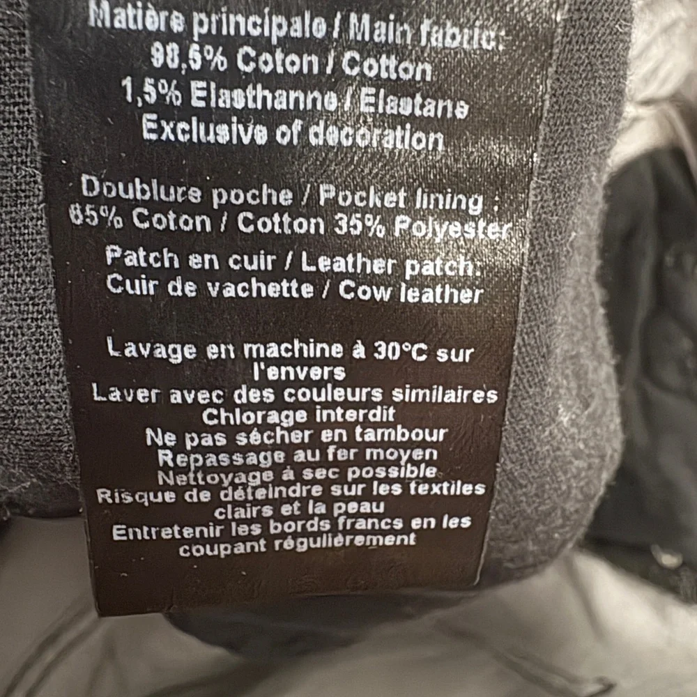 Zadig & Voltaire Eva Low Rise Slim Leg Jeans Size 26 - Picture 10 of 10